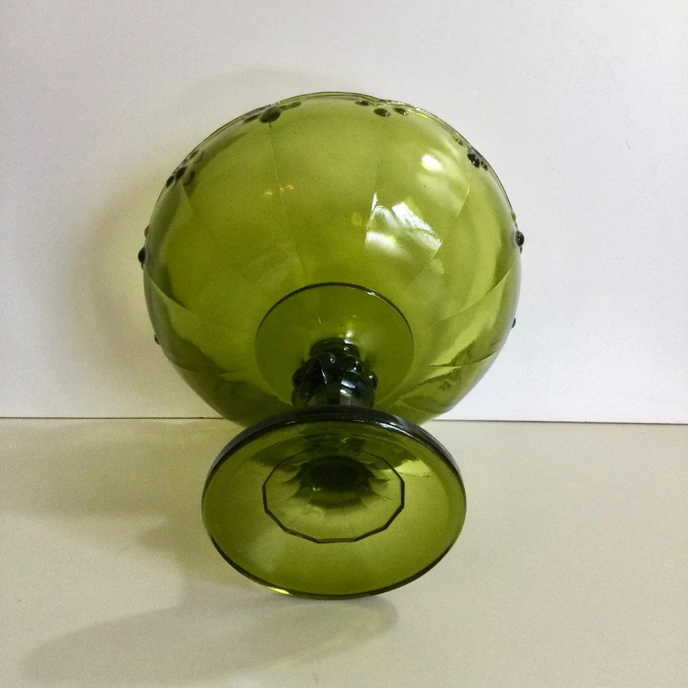 Indiana Glass vintage olive